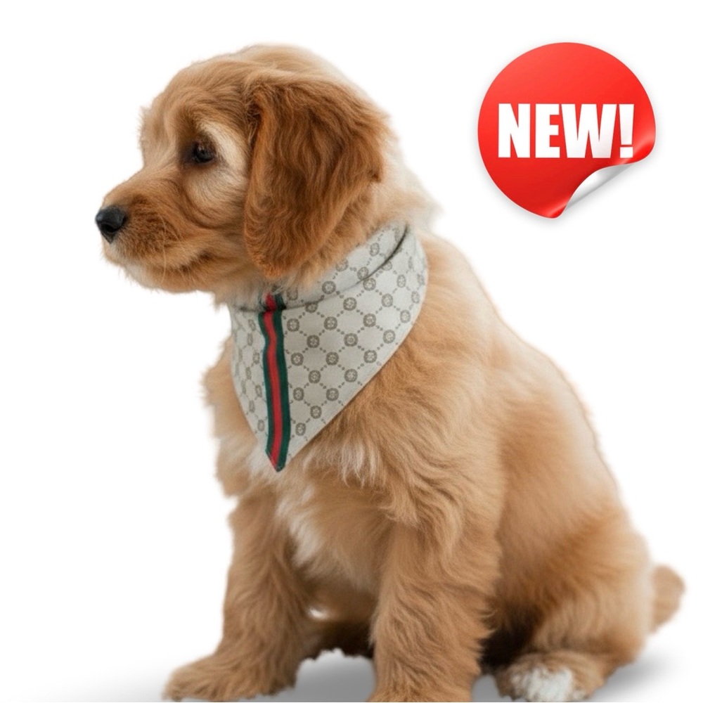 Fresh Pawz G-Pattern Dog Cooling Bandana - SZ Sm - Picture 2 of 15
